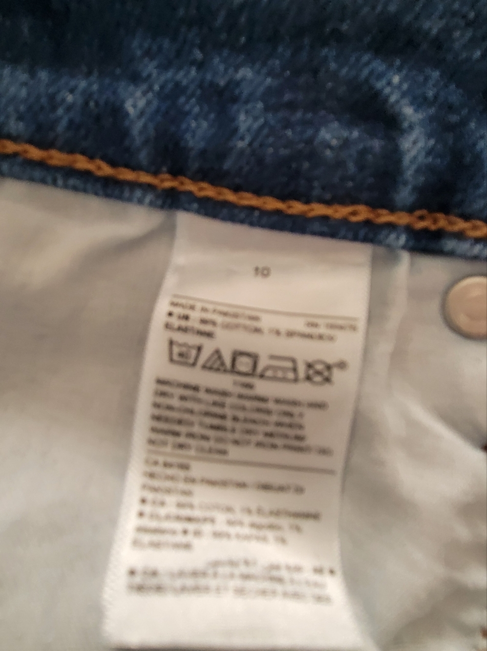 Womens Size 10 Old Navy Loose Relax Tulip Jeans - Classic Straight Fit - Picture 3 of 5